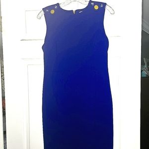 Cobalt blue dress